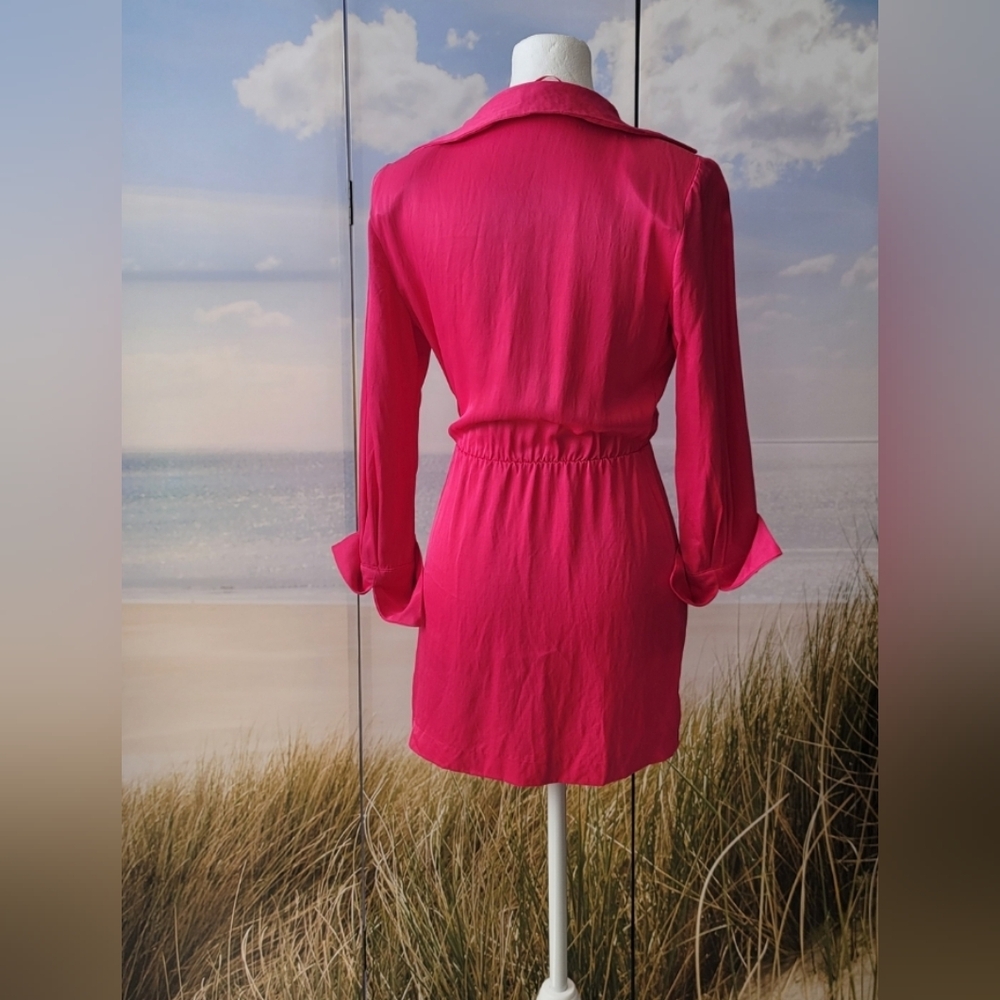 ZARA WRAP BUTTONED SHIRT DRESS - Picture 3 of 12